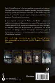 Miniatura contraportada El silencio de la ciudad blanca (Trilogía de la Ciudad Blanca 1)