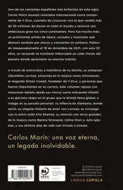 Miniatura contraportada Carlos Marín. El divo