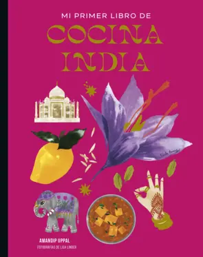 Portada Mi primer libro de cocina india