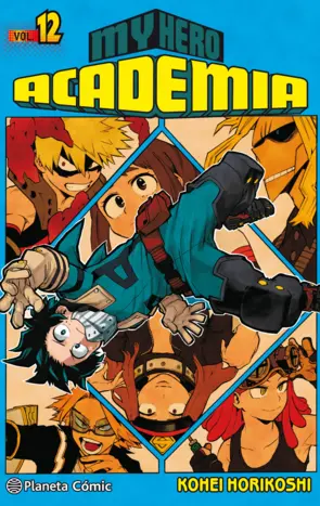 Portada My Hero Academia nº 12