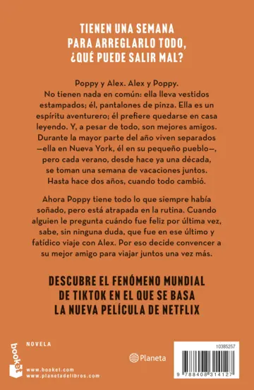 Contraportada Gente que conocemos en vacaciones (Ed. película)