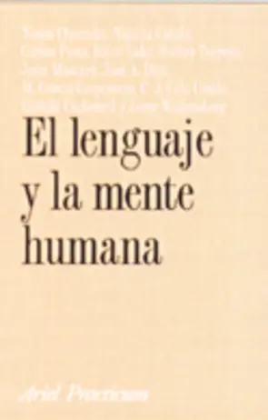 Portada El lenguaje y la mente humana