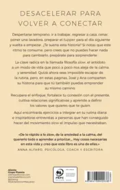 Miniatura contraportada El arte de vivir más lento