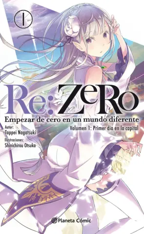Portada Re:Zero nº 01 (novela)