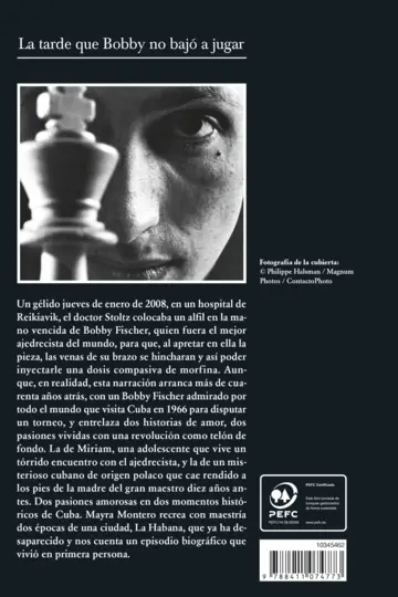 Contraportada La tarde que Bobby no bajó a jugar