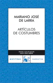 Portada Artículos de costumbres