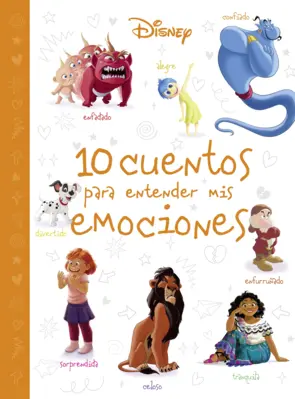 Portada Disney. 10 cuentos para entender mis emociones