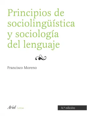 Portada Principios de sociolingüística y sociología del lenguaje