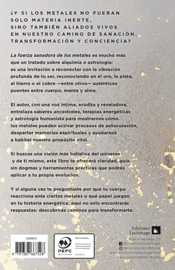 Contraportada La fuerza sanadora de los metales