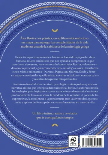 Contraportada Ecos del Olimpo