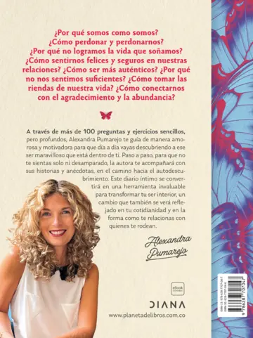 Contraportada Reconócete, ámate y libérate