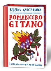 Portada Romancero gitano (edición especial con cantos tintados)