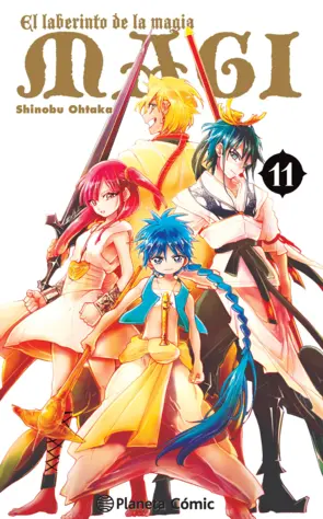 Portada Magi El laberinto de la magia nº 11/37