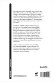 Miniatura contraportada Enfermedad mental y psicología