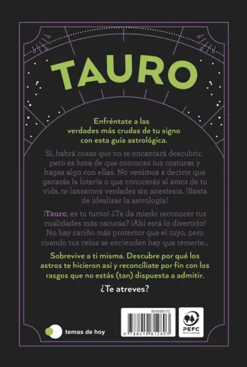 Contraportada Tauro: Todo lo que odias de tu signo y todavía no sabes