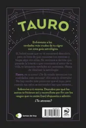 Miniatura contraportada Tauro: Todo lo que odias de tu signo y todavía no sabes