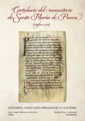 Portada Cartulario del monasterio de Santa María de Piasca (siglos X-XIII)