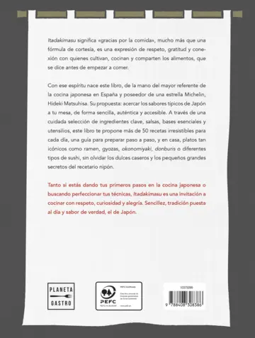 Contraportada ITADAKIMASU