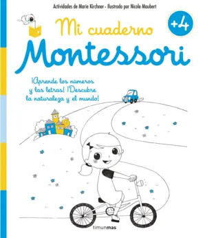 Portada Mi cuaderno Montessori +4