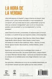 Miniatura contraportada La hora de la verdad