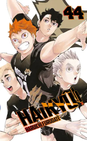 Portada Haikyû!! nº 44