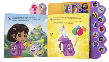 Imagen extra Dora. Somos un equipo. Libro con 10 sonidos 0