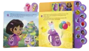Portada Dora. Somos un equipo. Libro con 10 sonidos 0