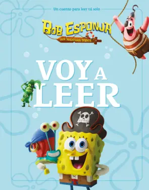 Portada Bob Esponja: Una aventura pirata. Voy a leer