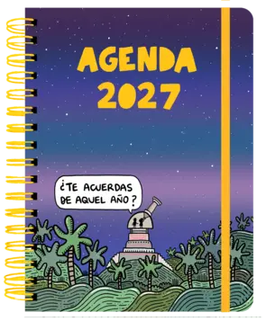 Portada Agenda anual semanal 2027 72 kilos