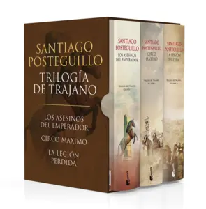 Portada Estuche Trilogía de Trajano