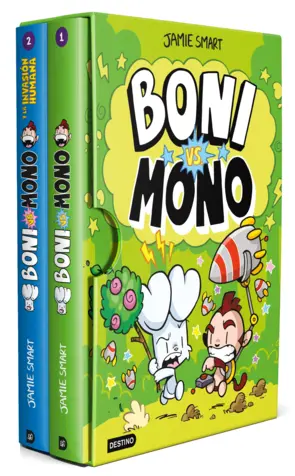 Portada Estuche Boni vs. Mono 1-2