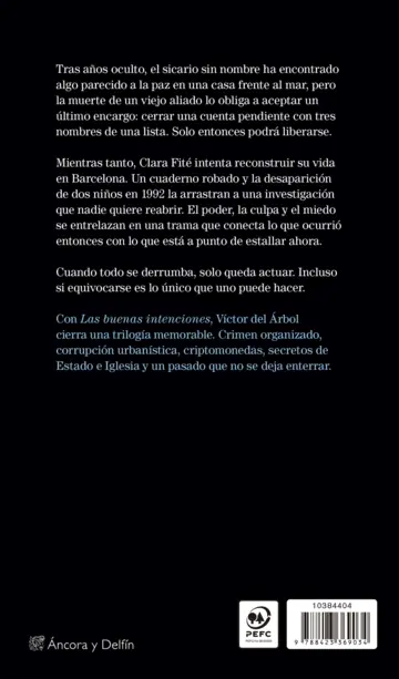 Contraportada Las buenas intenciones