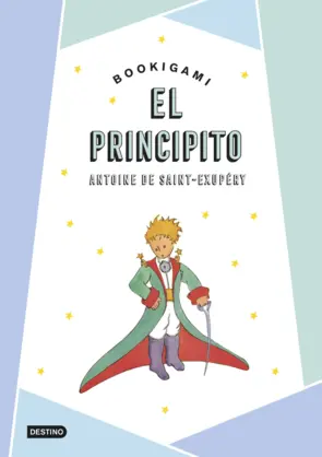 Portada El Principito. Bookigami