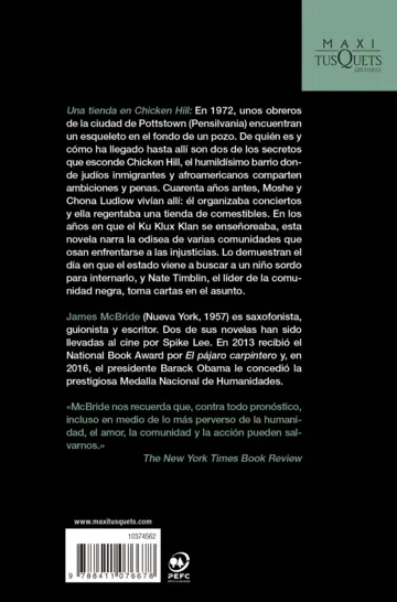 Contraportada Una tienda en Chicken Hill