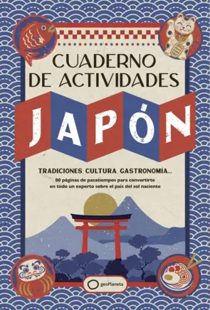 Portada Cuaderno de actividades de Japón
