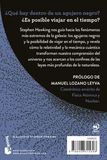 Contraportada ¿Qué hay dentro de un agujero negro?