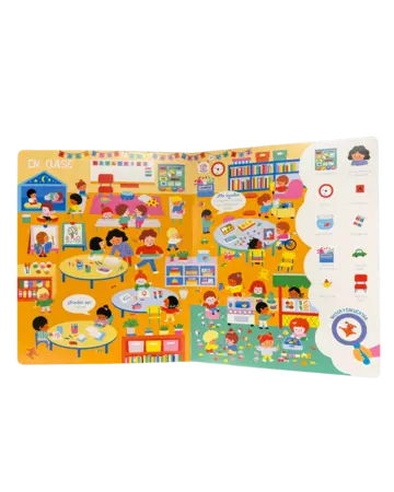 Imagen extra Mi primer busca y encuentra. En la escuela. 3 años 0