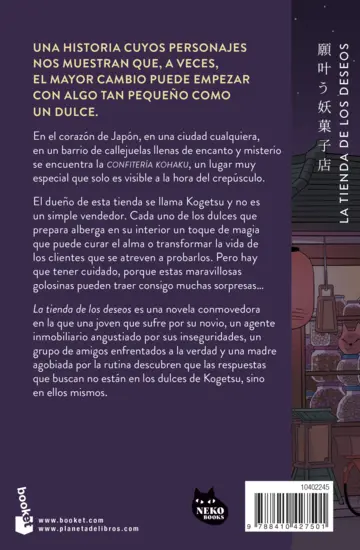 Contraportada La tienda de los deseos