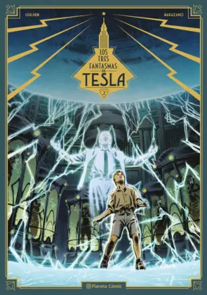 Portada Los tres fantasmas de Tesla nº 02/03