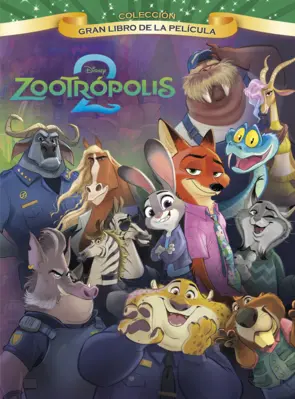 Portada Zootrópolis 2. Gran Libro de la película