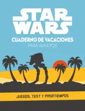 Portada Star Wars. Cuaderno de vacaciones para adultos