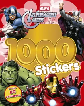 Portada Los Vengadores. 1.000 Stickers