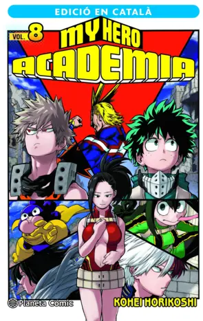Portada My Hero Academia nº 08 (català)