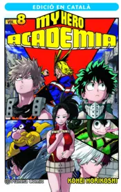 Portada My Hero Academia nº 08 (català)