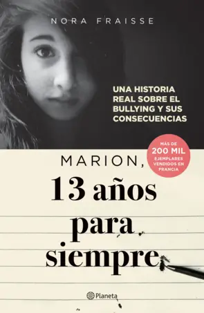 Portada Marion, 13 años para siempre