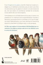 Miniatura contraportada La conducta de los pájaros
