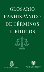 Portada Glosario panhispánico de términos jurídicos