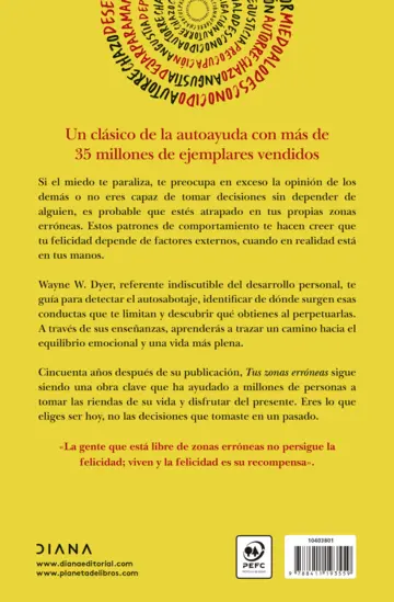 Contraportada Tus zonas erróneas