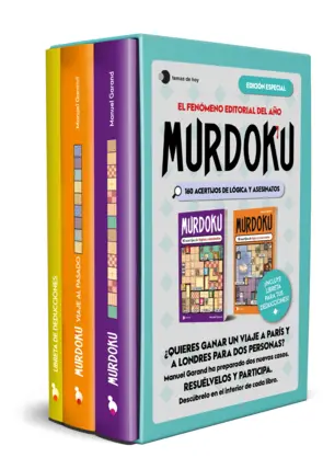 Portada Estuche Murdoku: vol. 1+ vol. 2
