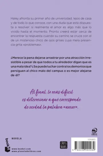 Contraportada Cómo llamarte amor 1. A gritos